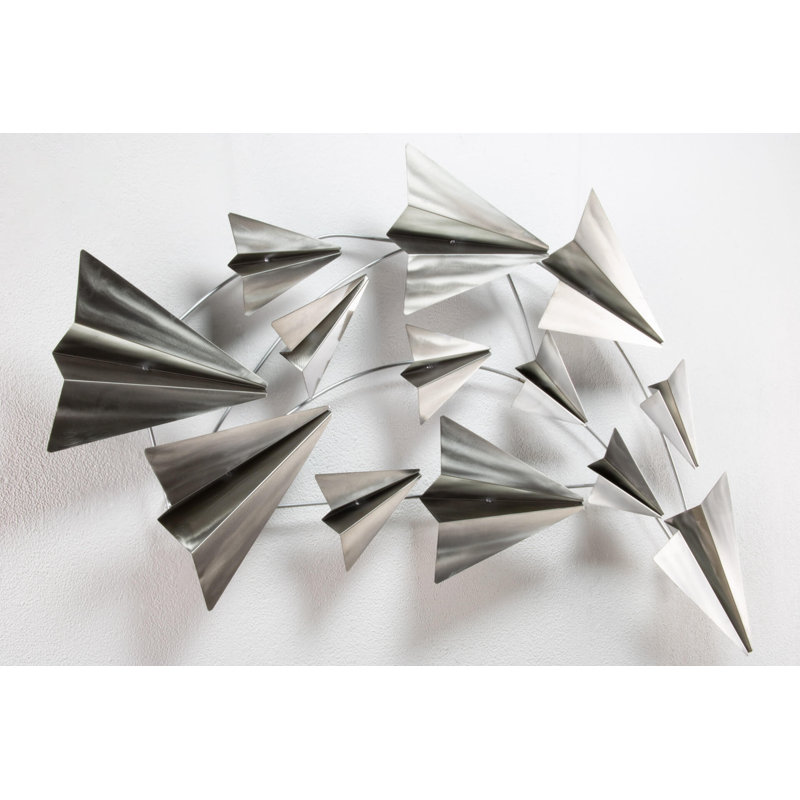 Handmade Modern Abstract Wall Decor on Metal
