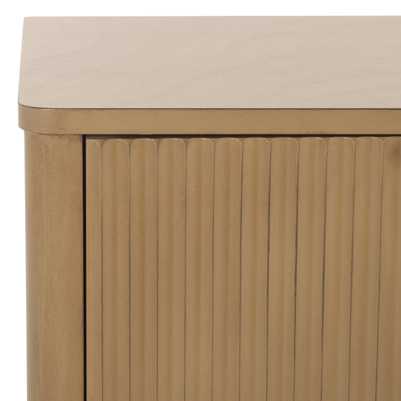 Flaminia 2 Door Media Stand, Brown