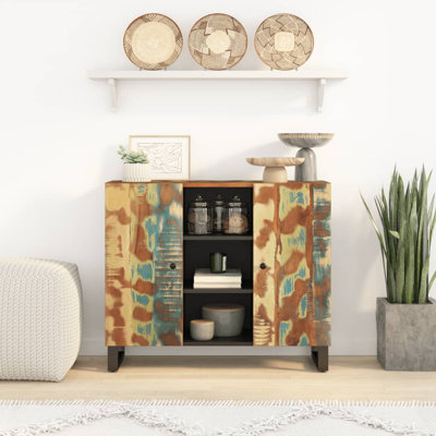 Lorrainne 90cm Solid Wood Sideboard
