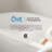 Herschel 60" x 28.74" Solid Surface Freestanding White Acrylic Soaking Bathtub, with Overflow and Satin Nickel Pop-up Drain-124302660-124302668