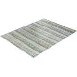 Overdyed One-of-a-Kind 8' 1" X 10' 5" Hand Knotted Area Rug