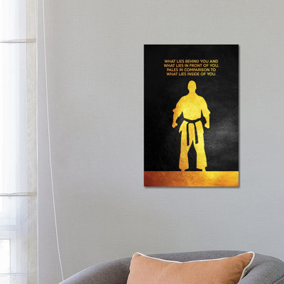 What Lies Inside by Adrian Baldovino - Wrapped Canvas Painting
