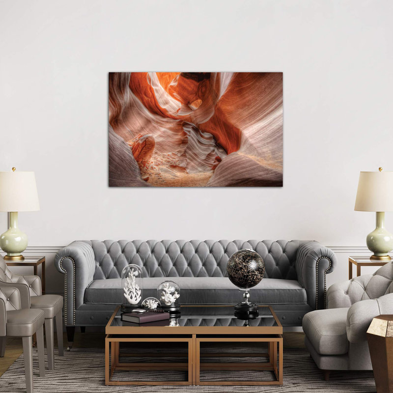 Antelope Canyon - Wrapped Canvas Print, 66.04 cm H x 45.72 cm W x 3.175 cm D