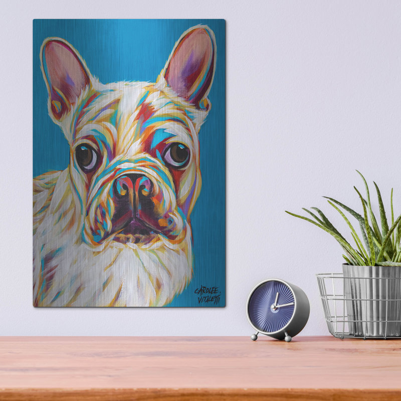 «Nosy Dog 3» par Carolee Vitaletti, H 16 po x l 12 po