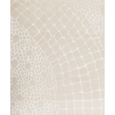 Tapis beige noué à la main de haute qualité