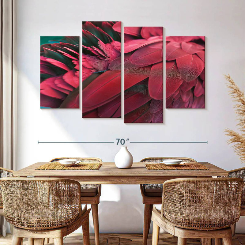 Brampt Feather, 42'' H x 68'' W