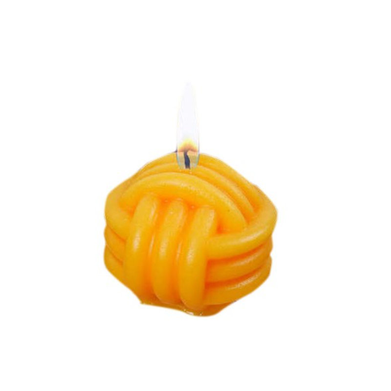 Scented Designer Candle, Yellow
