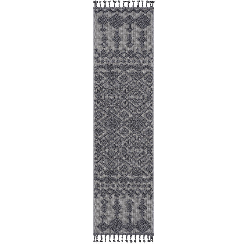 Guros Collection Traditional Indoor Outdoor Runner Rug, Runner 2'2" x 8'