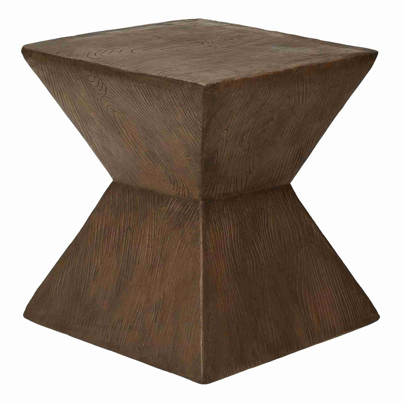 Table d'appoint en oxyde de magnésium, Noyer