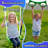 Sportspower Sierra Vista Metal Swing Set with Lifetime Warranty on 5' Double Wall Slide
