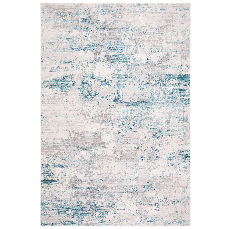 Schaefferstown Performance Abstract Rug, Rectangle 8' x 10'