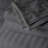 4 Piece Sheet Set- Bedding Sheets & Pillowcases - Soft 400 Thread Count 100% Cotton Sheets - 4 Pieces Bed Sheet Set With 18-Inch Deep Pockets Fitted Sheet, King, Dark Grey