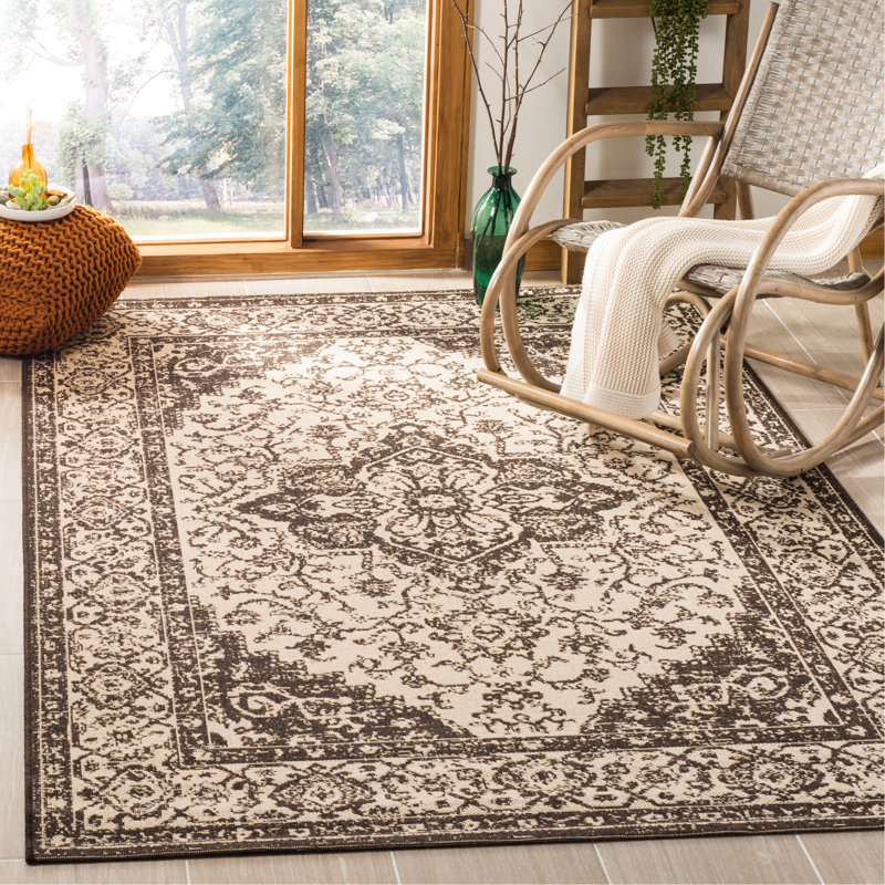 Allie Performance Oriental Rug, Rectangle 5'1" x 7'6"