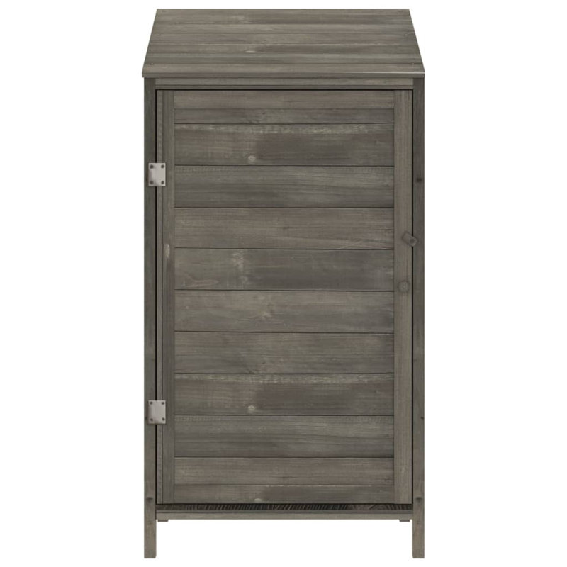 1.81 ft. W x 1.71 ft. D Solid Wood Lean-To Tool Shed, Anthracite