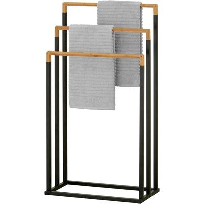 Free Standing Towel Blanket Rack