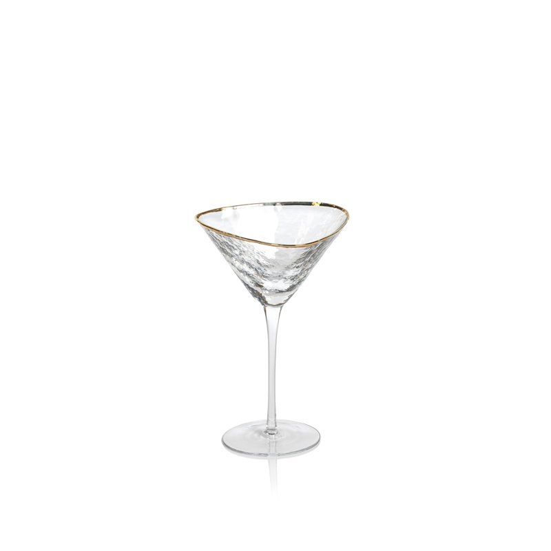 8oz. Martini Glass Set, Clear