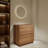 30" Contemporary Bathroom Vanity Base with Drawers-122927897