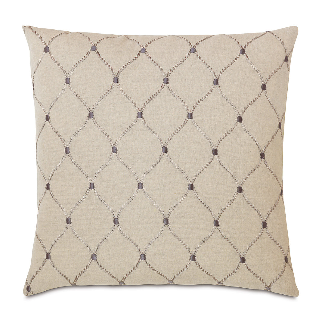 Edith Branson Knife Edge Extra Throw Pillow Cover & Insert Eastern Accents