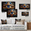 Judaïsme Hamsa Blessings Eye II - Judaïsme, art mural en acrylique pour la cuisine-187625597