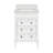 Frankfurt 24" Single Bathroom Vanity Set with White Cabinet and Quartz Countertop-1332639541-1315818497