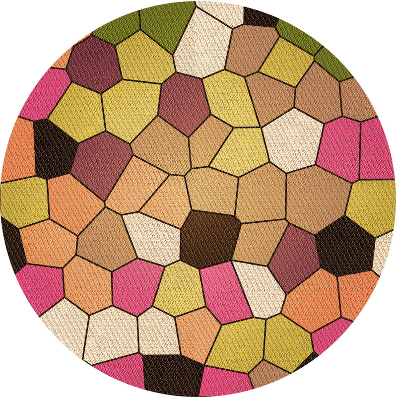 Indoor Rug, Round 3'