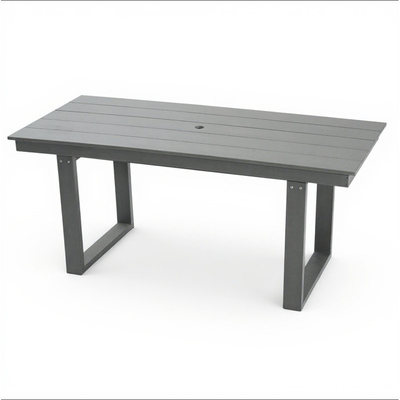 Outdoor Dining Table &Meeting Table, Gray