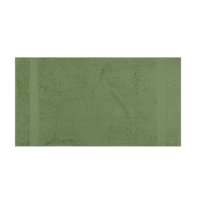 Luxury Bath Towel, 100% Cotton, 27.6 x 55.1 inches | 500 GSM for Ultimate Absorbency, Soft Green Color | Machine Washable at 104°F | Perfect for Spa, Home, and Gym Use, Plush and Durable Design
