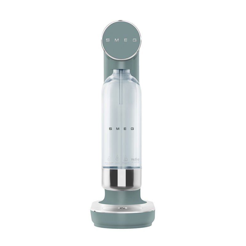 SMEG Contemporary Sparkling Water Maker, Matte Green