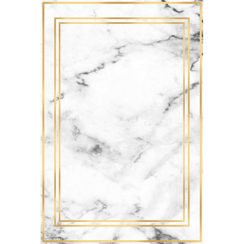 Premium Woven Area Rug, 5.9 x 9.2 Feet | 100% Polyester, 650 g/m² | Antibacterial, Non-Slip PVC Dot Underside, 0.3 in Pile Height | Machine Washable, 3D Digital Printing | Perfect for Living Room & Bedroom Decor