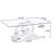 Modern Glass Top Coffee Table with Wooden Base - Minimalist Living Room Center Table-1437860212-1422800372