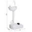 Lavabo autoportant portatif pour cuisine et salle de bain
