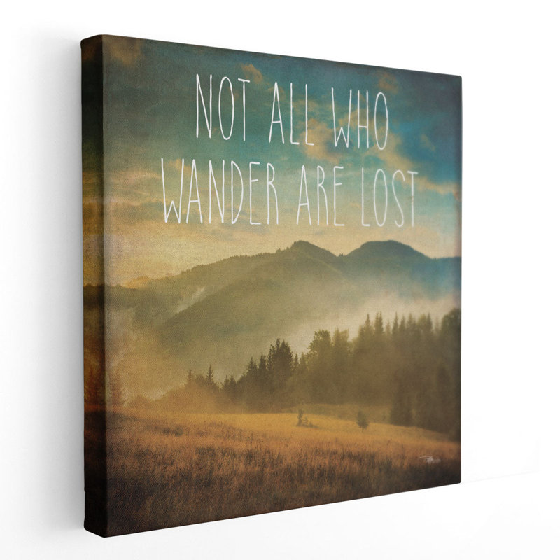 «Wander II», reproduction d'art sur toile, H 40 po x l 40 po