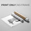 Begins After Coffee - Impression sur toile seulement - NON CADRE-2085961388