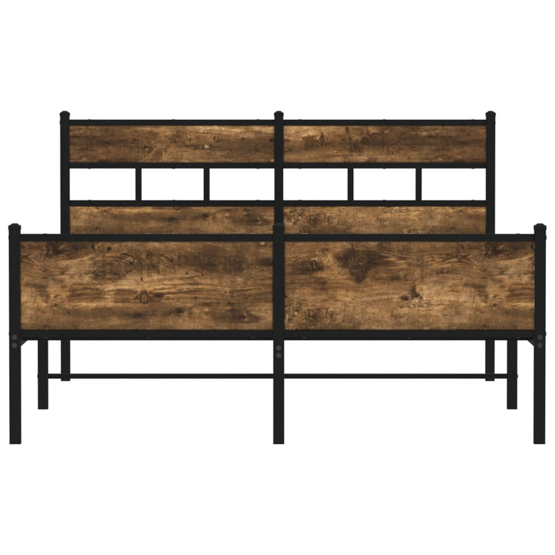 Bed, Double (4'6), Smoked Oak