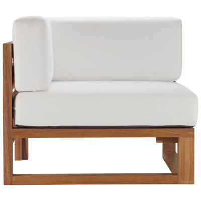 Chaise de patio en teck Upland