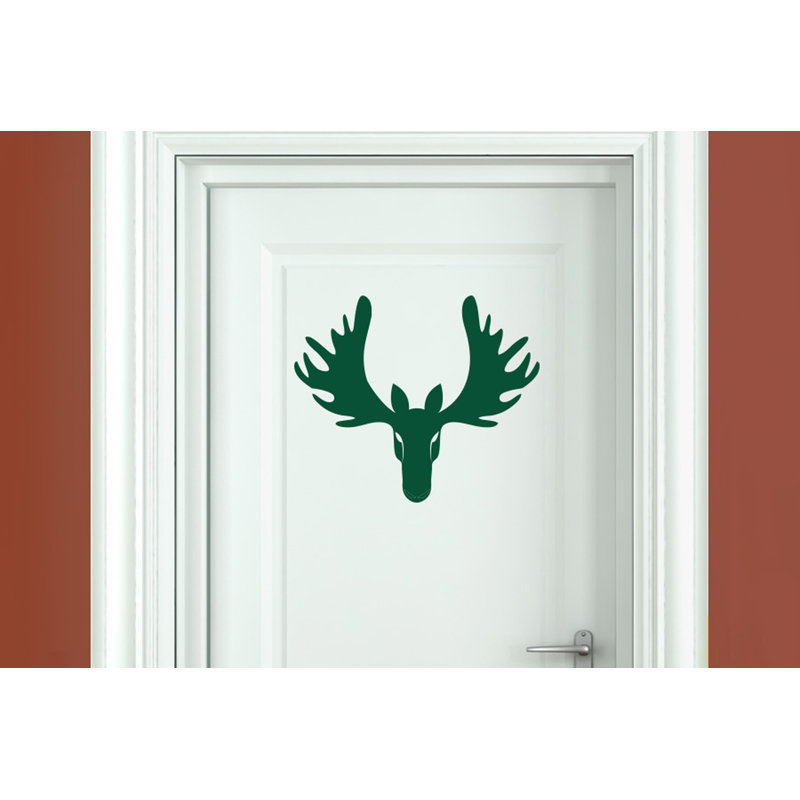 Animals Wall Decal, Dark Green