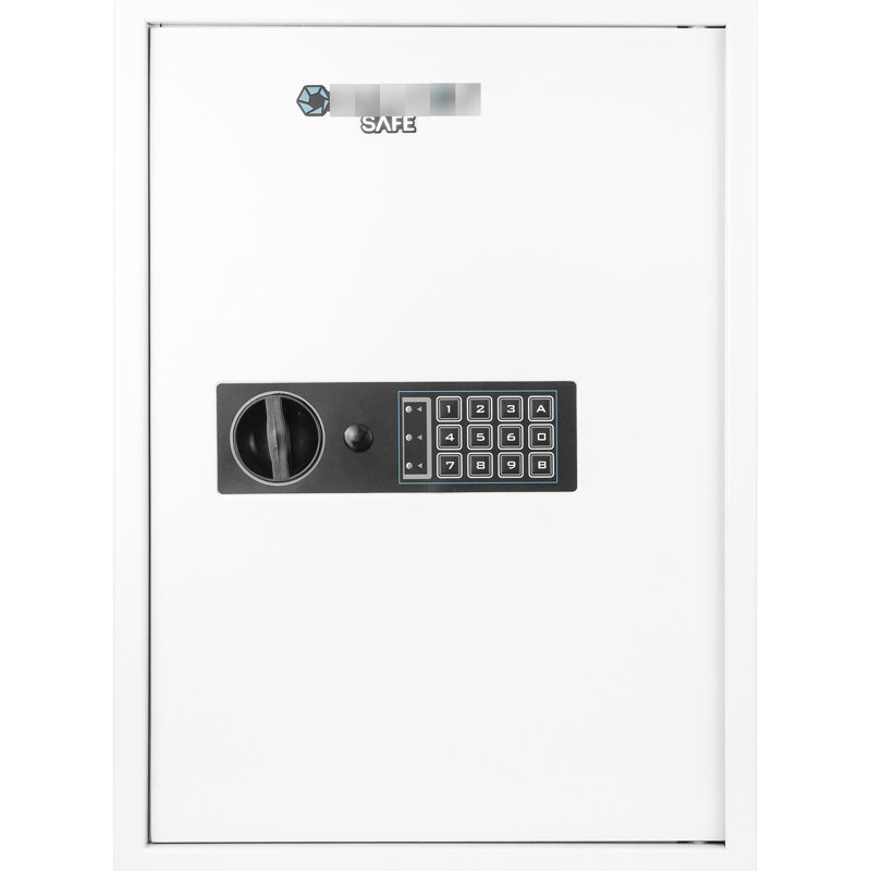 Armoire à clés avec clavier numérique blanc - solution de rangement spacieuse pour 100 clés, 100 clés, blanc