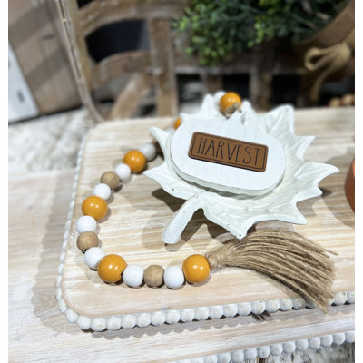 Wood 3.75'' Novelty Garland Garland