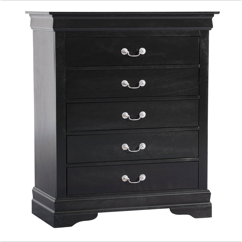 Commode Louisphillipe G2150-CH, Noir