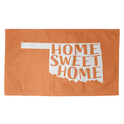 Tapis de maison orange doux Oklahoma