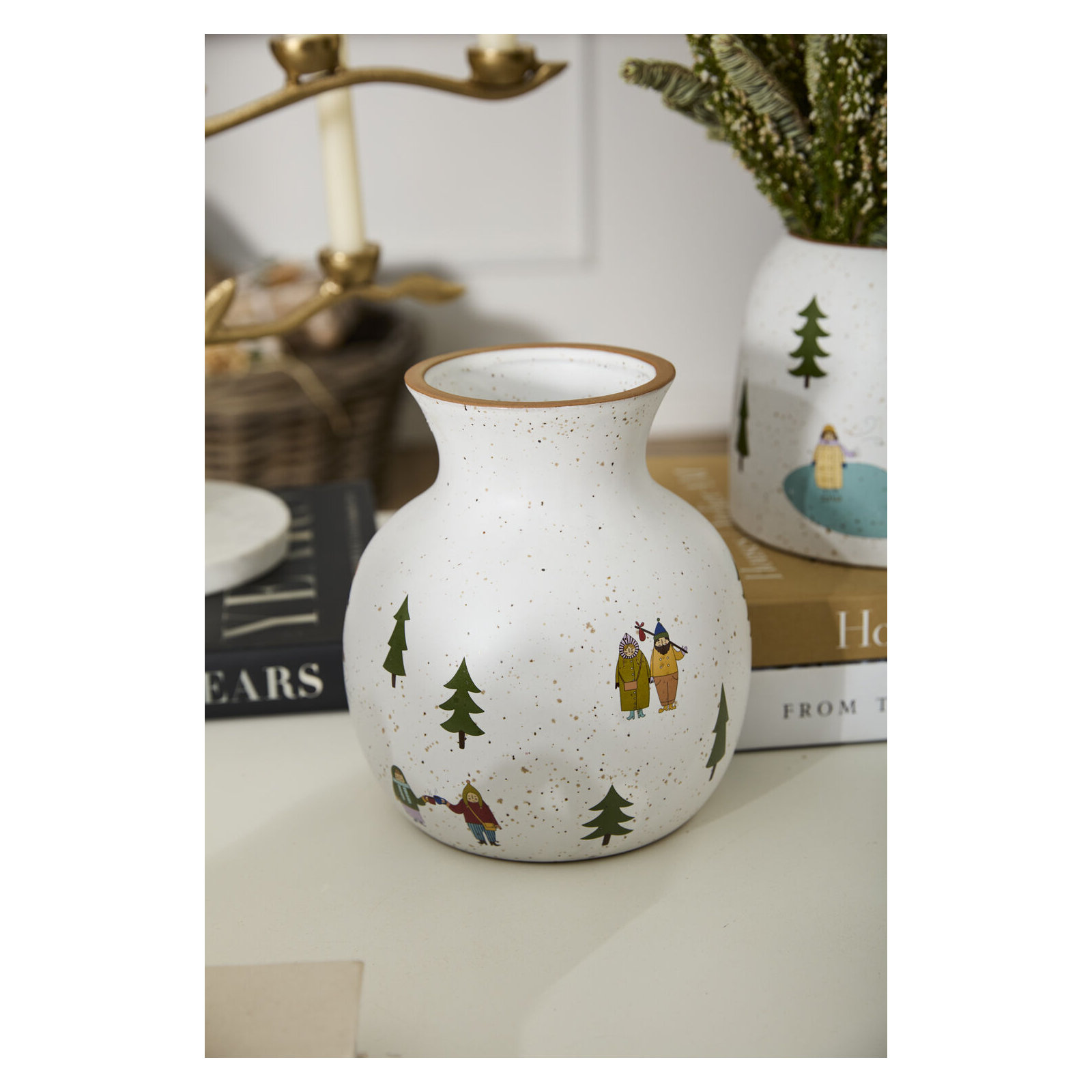 8.25'' Ceramic / Porcelain Table Vase