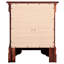 Table de chevet beige - quincaillerie en métal pour une durabilité accrue Placage de bois de style traditionnel et structure solide, quincaillerie, P 21,94 po x l 16,03 po H 24,44 po