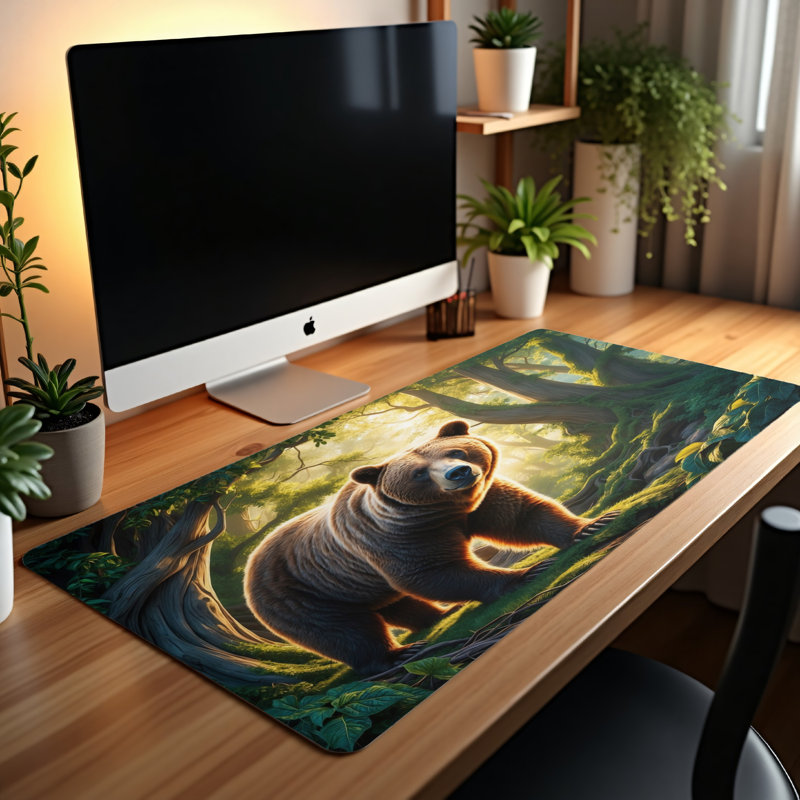 Polyester Desk Pad, 31.5x15.5