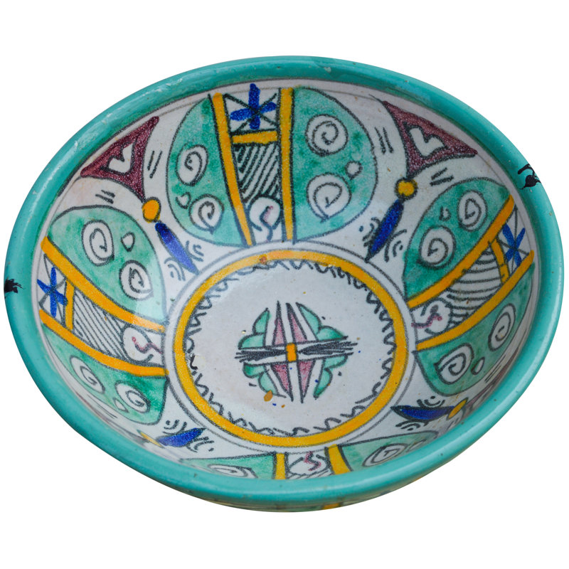 Afro-Moresque Handmade Decorative Bowl