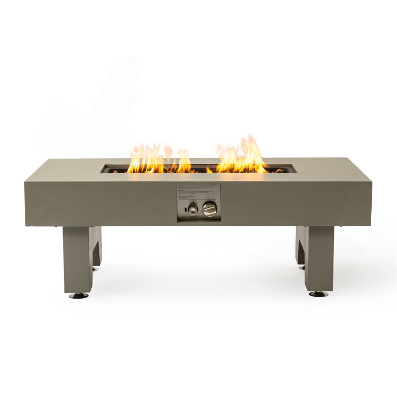 42_Inch  Iron Fire Pit Table