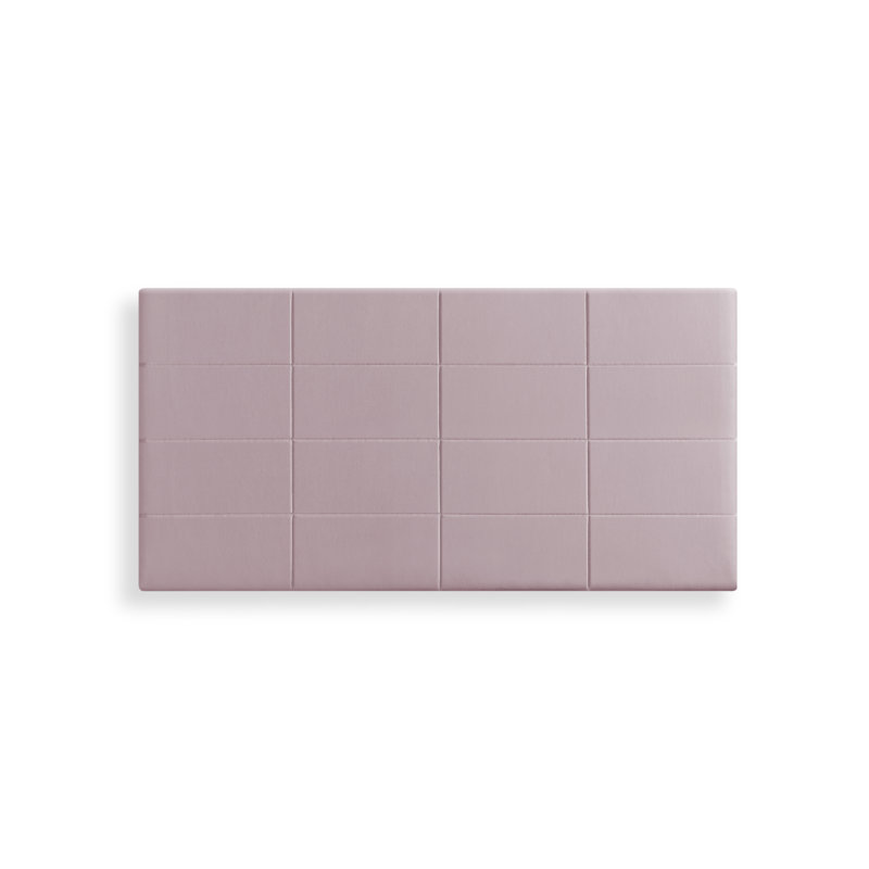 Raglen Upholstered Headboard, Pink, Single (3')
