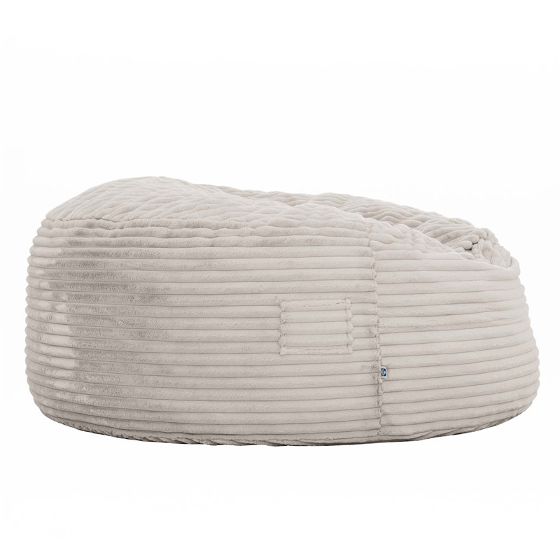 Large Corduroy Memory Foam Bean Bag