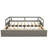Wooden Daybed With Trundle Bed And Two Storage Drawers-1452311295