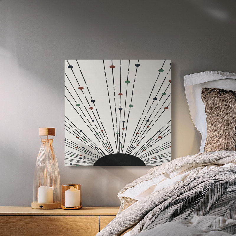 1 Piece Wrapped Canvas Wall Art Set, 25.4 cm H x 25.4 cm W