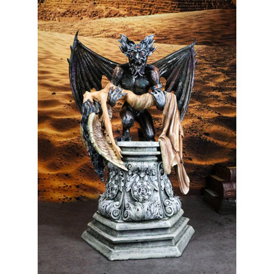 Gothic Saturn's Reprieve Charun Restoring Life To Maion Angel Of Saturn Statue